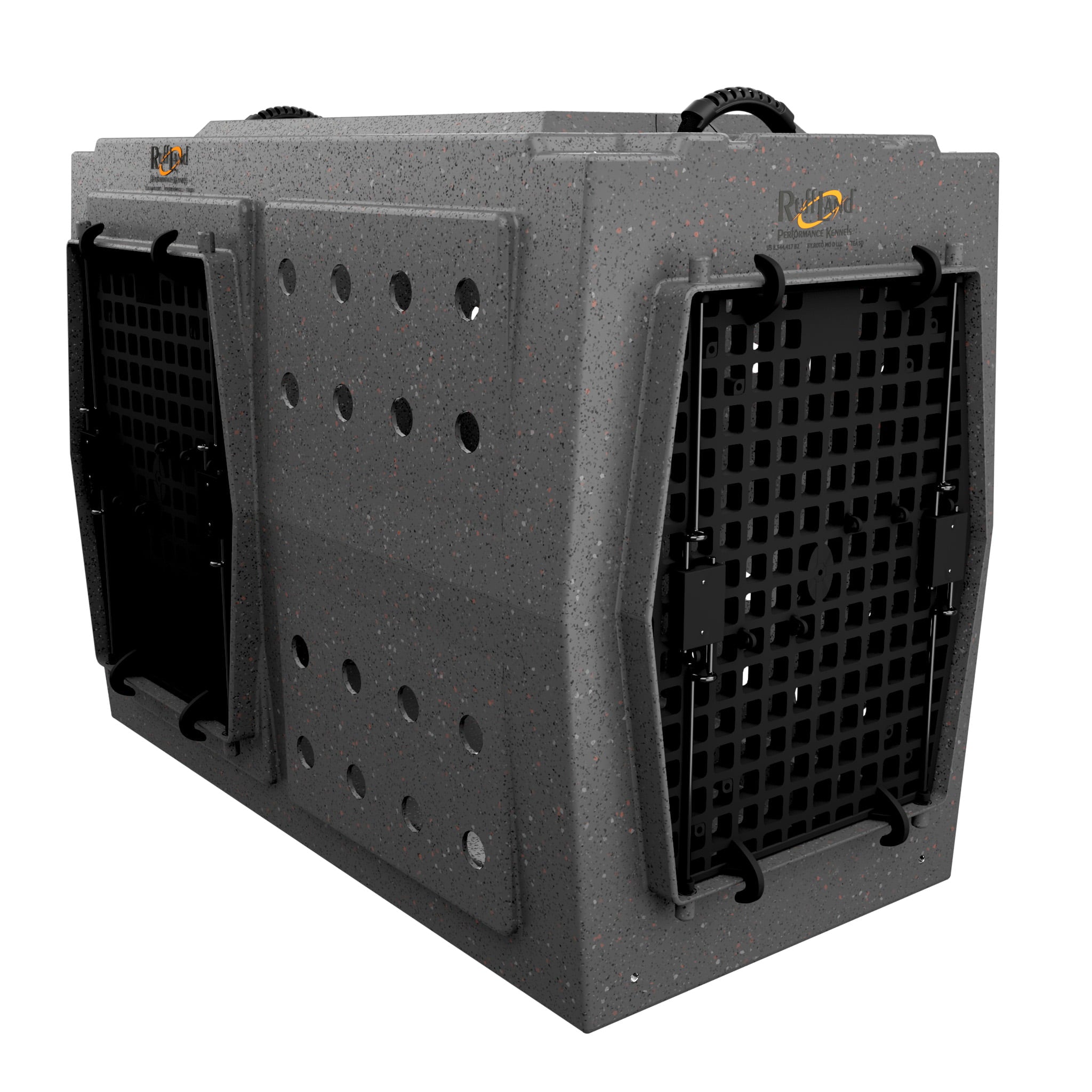 Ruff Land Extra Large Double Door Left Dog Kennel