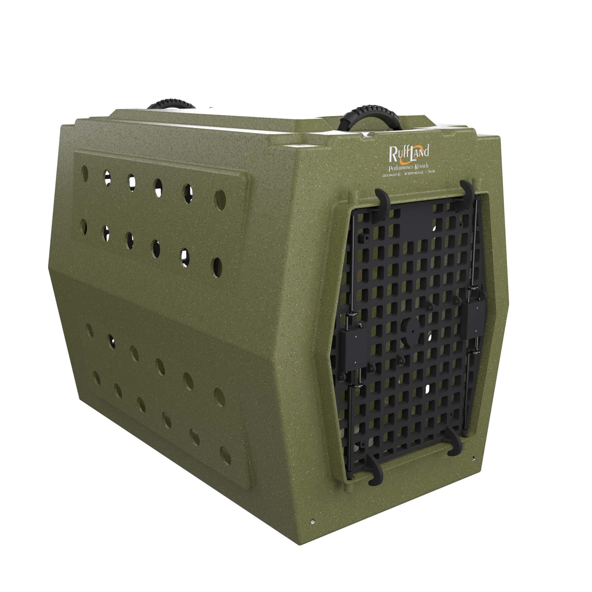 Whitestone Ruffland Ruffland Large Kennel Double Door Front/Back – PrairieGrassOutfitters.com