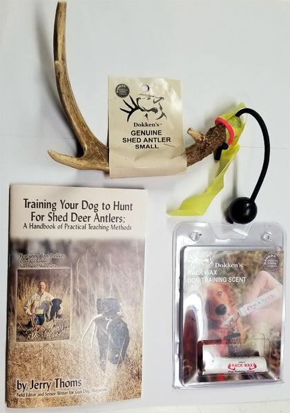 Deer Antler Shed Hunting Dog Training Kit